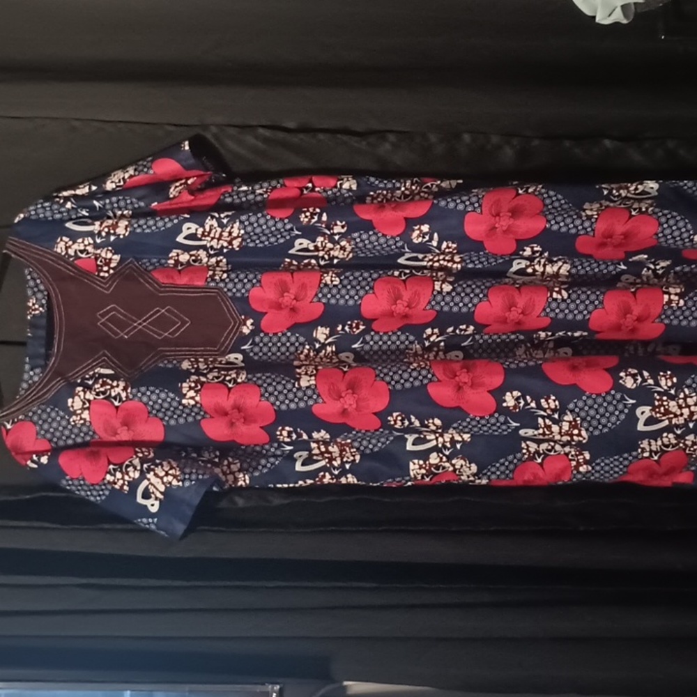 Traditional African dress made in Uganda.